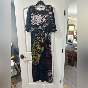 Tibi Maxi Silk Dress Gown 6